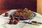 Trauben und Nusse Alfred Sisley